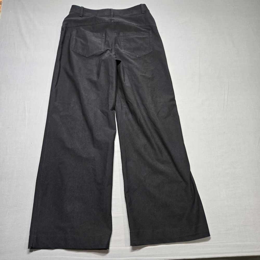 Lululemon City Sleek 5 Pocket Wide-Leg Pant 26 Black 7/8 length - Picture 5 of 11